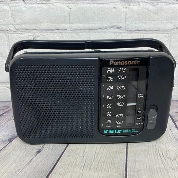 Panasonic Portable Radio Model RF-544 Matsushita AM/FM Band 8" X 4.5" X 2" - Picture 1 of 8